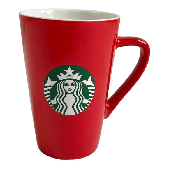 Starbucks Dining Starbucks 22 Red Logo 12 Oz Coffee Mug Poshmark